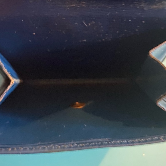 PRE💖LOVED Louis Vuitton tri-fold Epi Blue Wallet - Picture 6 of 13